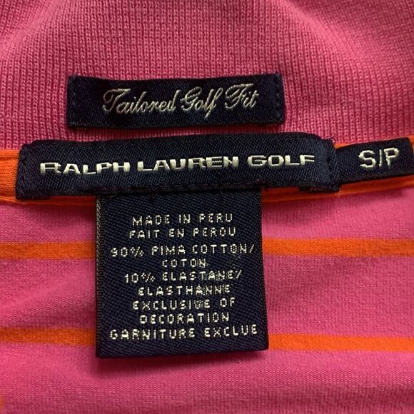 𝅺🌟RALPH Lauren Tailored Golf Fit Stripped Top🌟 - Picture 7 of 13